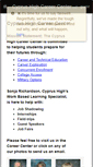 Mobile Screenshot of cyprushighcareercenter.wikispaces.com
