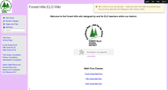 Desktop Screenshot of foresthillselowiki.wikispaces.com