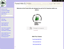 Tablet Screenshot of foresthillselowiki.wikispaces.com