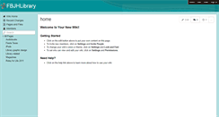 Desktop Screenshot of fbjhlibrary.wikispaces.com