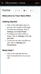 Mobile Screenshot of fbjhlibrary.wikispaces.com