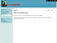 Tablet Screenshot of carrosengelska.wikispaces.com