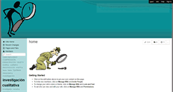 Desktop Screenshot of investicualitativa.wikispaces.com