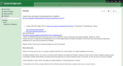 Desktop Screenshot of ciceronianum.wikispaces.com