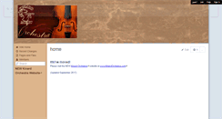 Desktop Screenshot of kinardorchestras.wikispaces.com