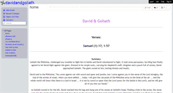 Desktop Screenshot of davidandgoliath.wikispaces.com