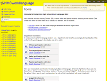 Tablet Screenshot of hhsworldlanguage.wikispaces.com