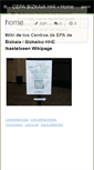 Mobile Screenshot of cepasbizkaia.wikispaces.com