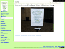 Tablet Screenshot of cepasbizkaia.wikispaces.com