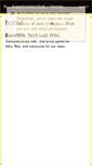 Mobile Screenshot of baselinetechlab.wikispaces.com