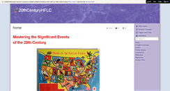 Desktop Screenshot of 20thcenturyhflc.wikispaces.com