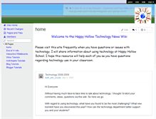 Tablet Screenshot of hh-technology.wikispaces.com