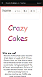 Mobile Screenshot of cool-cakes.wikispaces.com