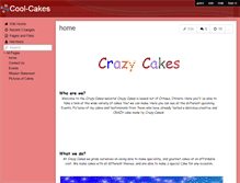 Tablet Screenshot of cool-cakes.wikispaces.com