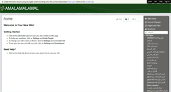 Desktop Screenshot of amalamalamal.wikispaces.com
