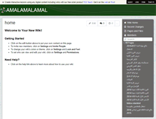 Tablet Screenshot of amalamalamal.wikispaces.com