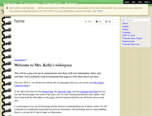 Tablet Screenshot of kkelly6th.wikispaces.com