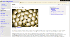 Desktop Screenshot of discoveryisms.wikispaces.com