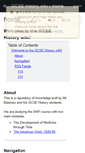Mobile Screenshot of gcsehistory.wikispaces.com