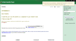 Desktop Screenshot of intermedio1eoi.wikispaces.com