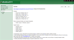 Desktop Screenshot of dlhotline2011.wikispaces.com