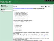 Tablet Screenshot of dlhotline2011.wikispaces.com