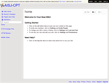 Tablet Screenshot of aisj-cpt.wikispaces.com