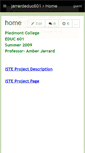 Mobile Screenshot of jarrardeduc601.wikispaces.com
