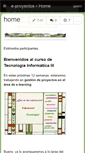 Mobile Screenshot of e-proyectos.wikispaces.com