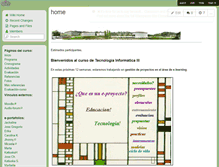 Tablet Screenshot of e-proyectos.wikispaces.com