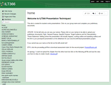 Tablet Screenshot of ilt366.wikispaces.com