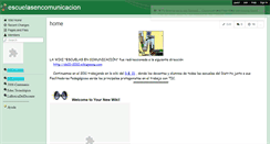 Desktop Screenshot of escuelasencomunicacion.wikispaces.com