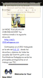 Mobile Screenshot of escuelasencomunicacion.wikispaces.com