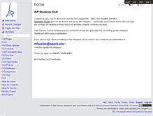 Tablet Screenshot of ispcas.wikispaces.com