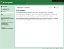 Tablet Screenshot of ikaantyneet.wikispaces.com