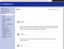 Tablet Screenshot of 10e2010-11.wikispaces.com