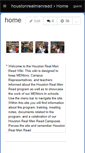Mobile Screenshot of houstonrealmenread.wikispaces.com