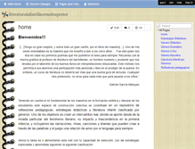 Tablet Screenshot of literaturainfantilnormalsuperior.wikispaces.com