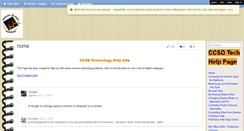 Desktop Screenshot of ccsdtechhelp.wikispaces.com