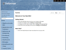 Tablet Screenshot of dislipemias.wikispaces.com