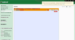 Desktop Screenshot of ipaboal.wikispaces.com