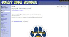 Desktop Screenshot of evarthighschool.wikispaces.com