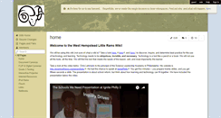Desktop Screenshot of littlerams.wikispaces.com
