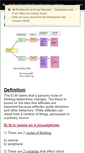 Mobile Screenshot of elaborationlikelihoodmodel.wikispaces.com