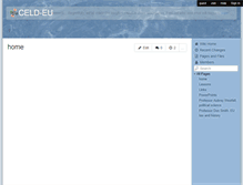 Tablet Screenshot of celd-eu.wikispaces.com