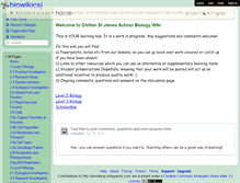Tablet Screenshot of biowikicsj.wikispaces.com