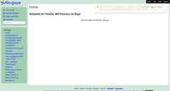 Desktop Screenshot of filo-goya.wikispaces.com