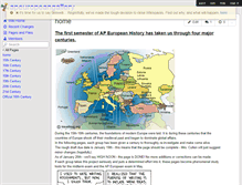 Tablet Screenshot of apeuropeangallery.wikispaces.com