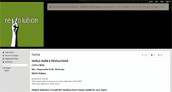 Desktop Screenshot of cchs-worldwarsandrevolutions.wikispaces.com