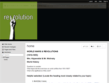 Tablet Screenshot of cchs-worldwarsandrevolutions.wikispaces.com